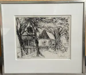 Paul Werner - Winterlandschap Amstelveen kaufen? Bieten Sie von 45!