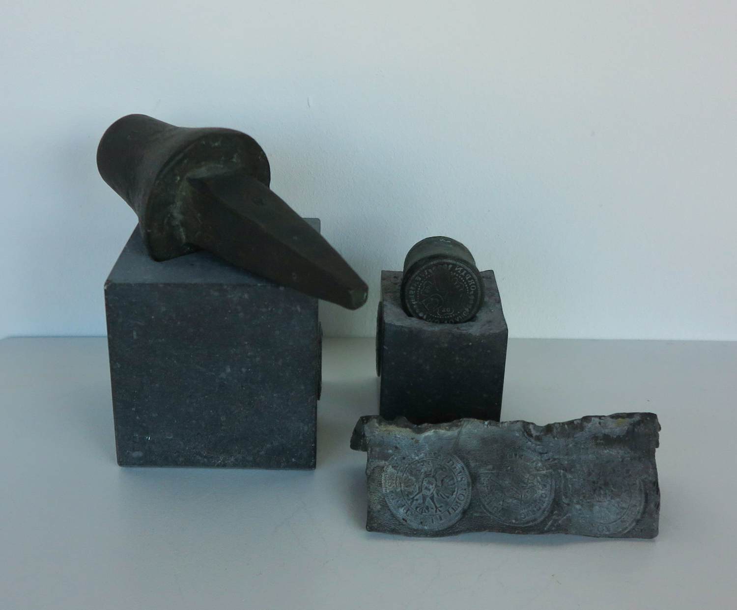 Brons (Onbekend) - Set van bronzen zegelsstempels kopen? Bied vanaf 150!