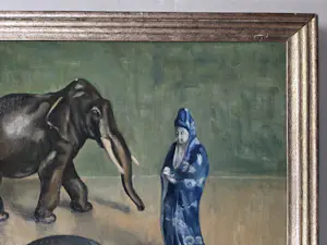 Onbekend - Stilleven met olifant. kopen? Bied vanaf 49!
