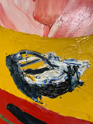 Geert Jan Jansen - Portret / Visage (in de stijl van Karel Appel) kopen? Bied vanaf 650!