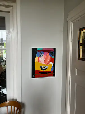 Geert Jan Jansen - Portret / Visage (in de stijl van Karel Appel) kopen? Bied vanaf 650!