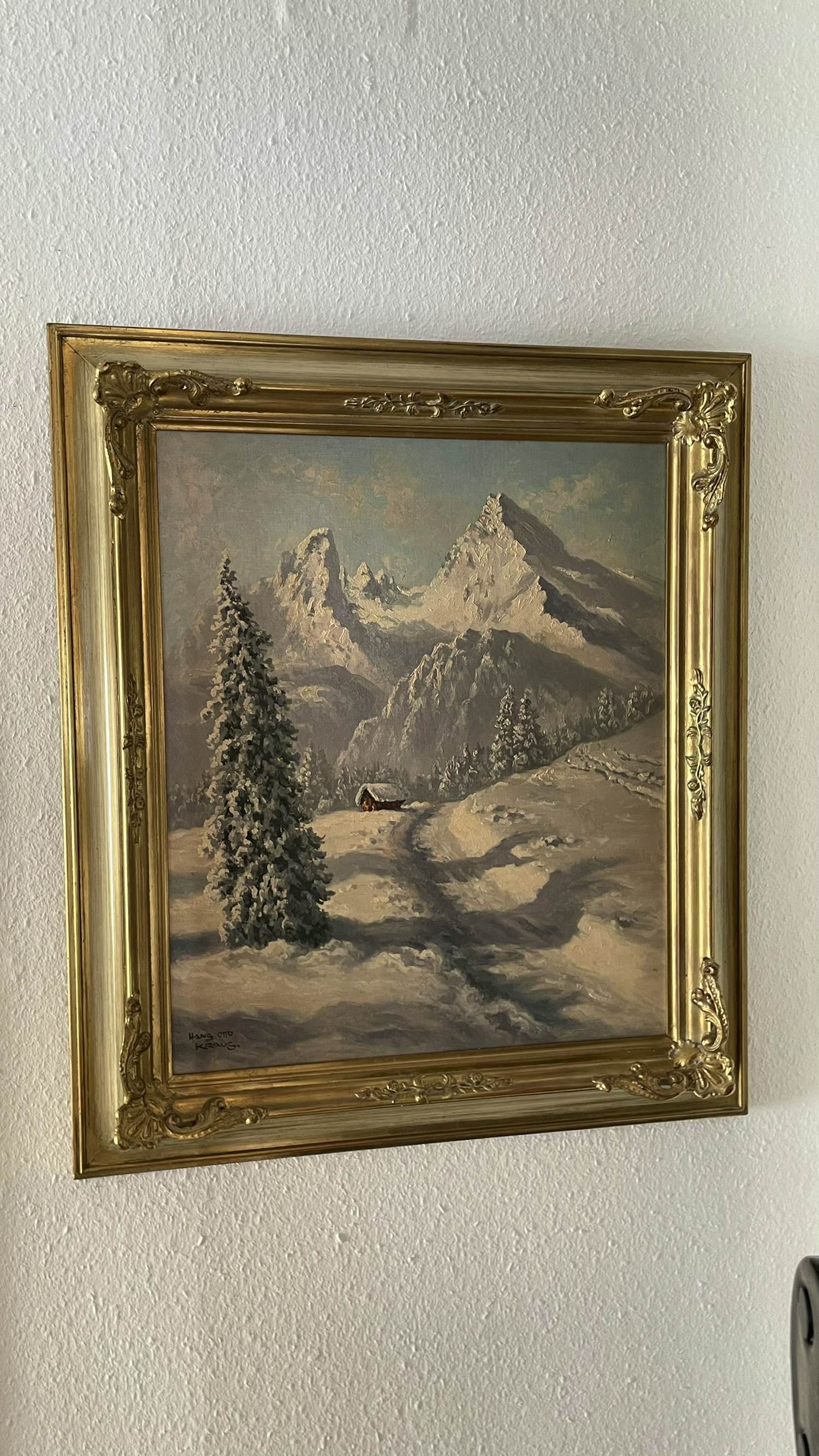 Hans Otto Kraus - Winterlandschaft kopen? Bied vanaf 50!