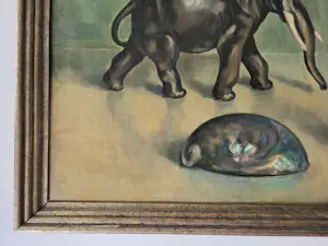 Onbekend - Stilleven met olifant. kopen? Bied vanaf 49!