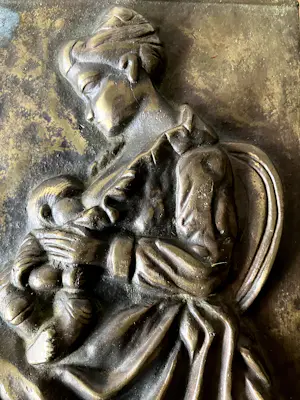 Brons (Onbekend) - Zwaar bronzen plaquette naar Alexandre Carpentier 1856 - 1909- LAATSTE KANS !!!! kopen? Bied vanaf 25!
