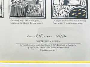 Wim Hofman - De jongen die op reis ging om te leren griezelen (Sprookjesprent nr. 8) kopen? Bied vanaf 50!