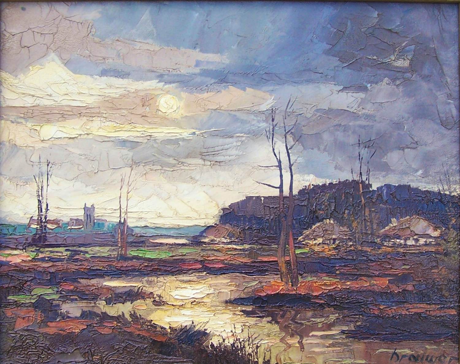 Peter Brouwer - Landschap kaufen? Bieten Sie von 125!