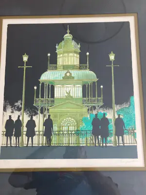 Gaston Bogaert - L' attente, pier in Brighton kopen? Bied vanaf 80!