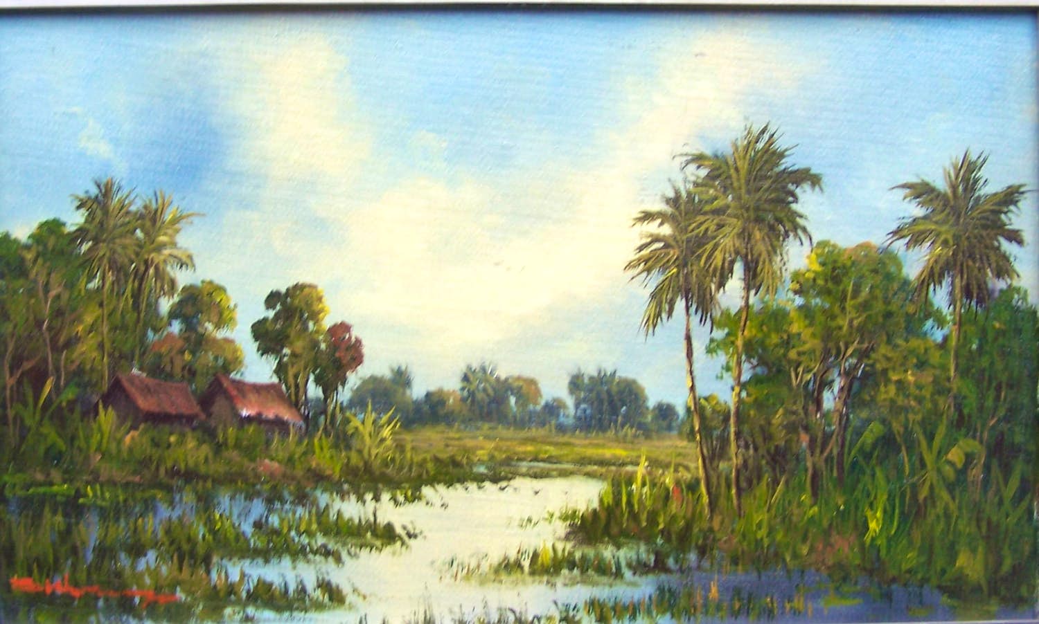 Onbekend - Indisch landschap kopen? Bied vanaf 10!