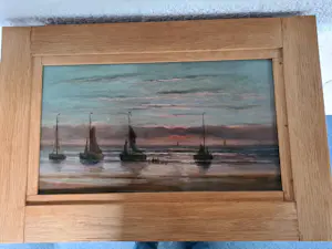 Jacob Willem Gruijter - Zeilschepen aan strand kopen? Bied vanaf 450!