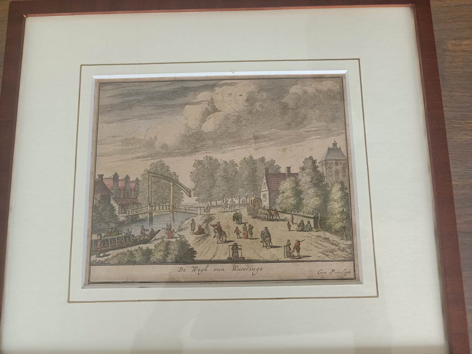 Abraham Blootelingh - De Wegh van Wateringe kopen? Bied vanaf 60!
