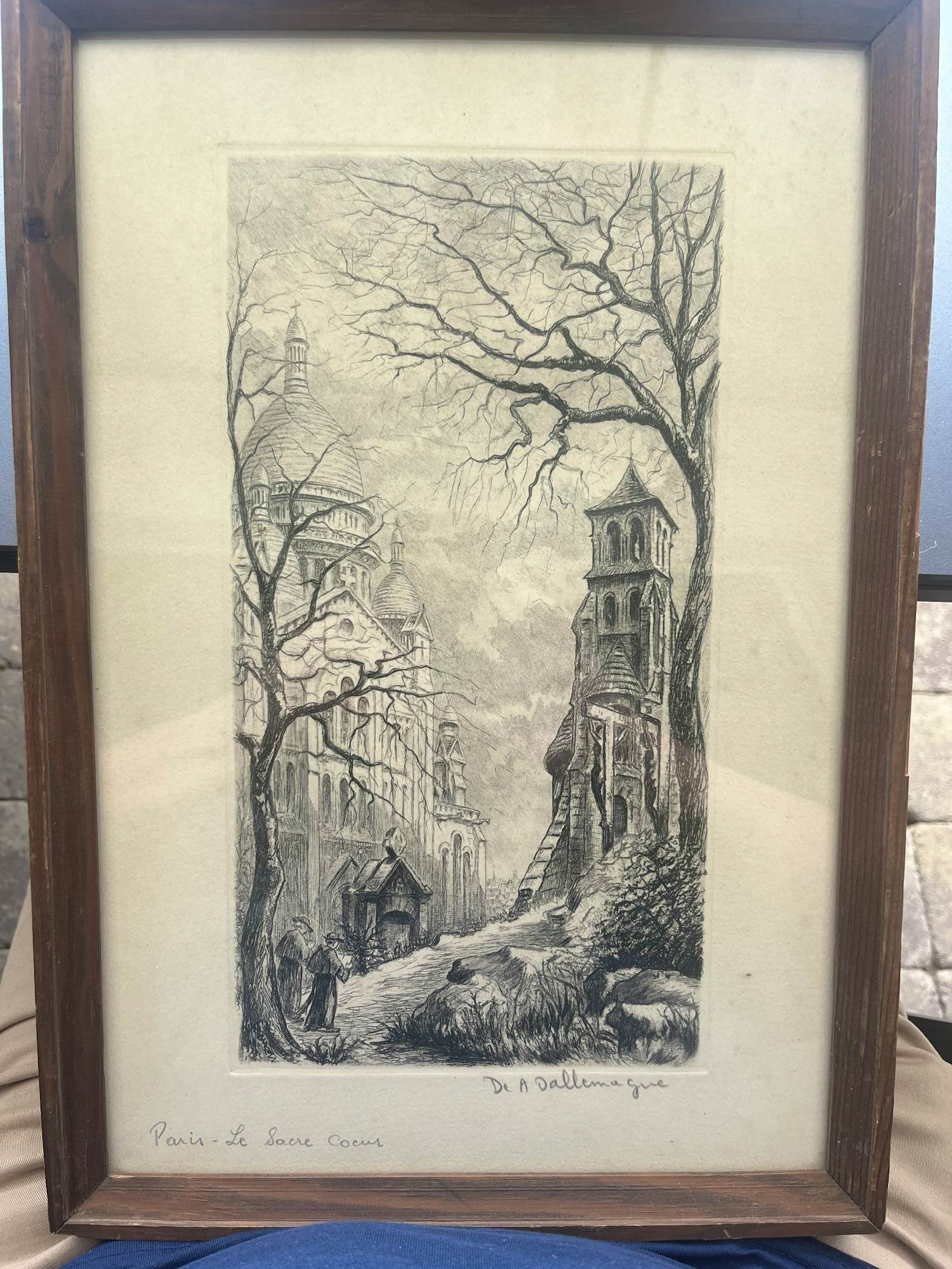 Aime Edmond Dallemagne - Paris - Le Sacre Coeur kopen? Bied vanaf 50!