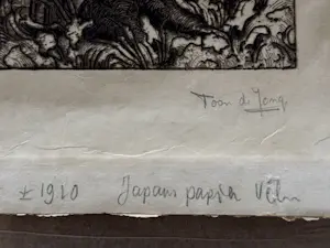 Toon de Jong - Gezicht op Onze Lieve Vrouwentoren te Amersfoort kopen? Bied vanaf 40!