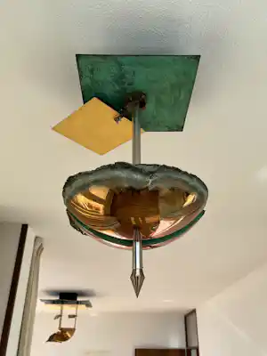 Rob Thalen - Lamp van edelmetalen verkauft für € 250!