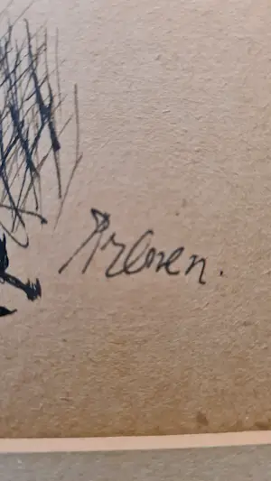 Harry Prenen - Pentekening kopen? Bied vanaf 35!