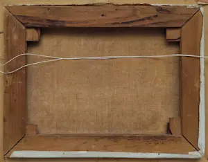 Clemens Wolters - Landschap met hooibergen kopen? Bied vanaf 50!