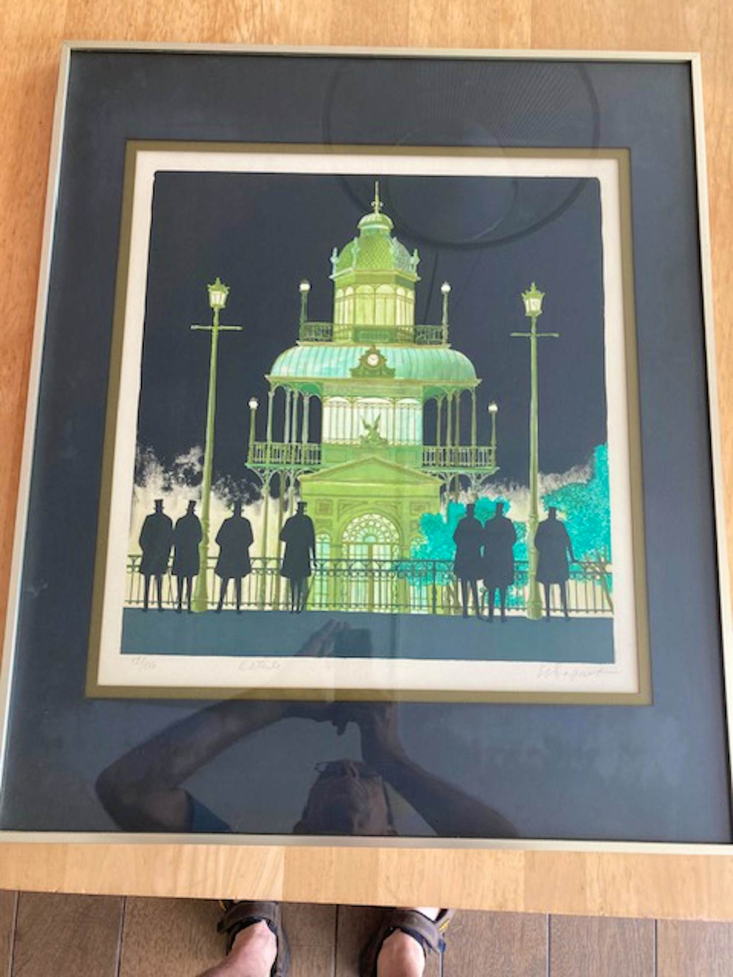 Gaston Bogaert - L' attente, pier in Brighton verkocht voor € 80!