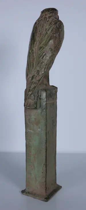 Tineke Nusink - (toegeschreven aan), Brons, Valk kopen? Bied vanaf 400!