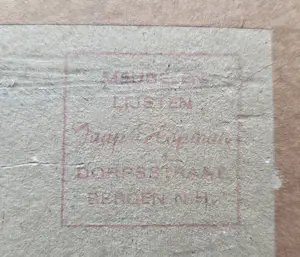Onbekend - Paarden aan de kade. Monogram. kopen? Bied vanaf 20!