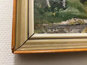 Buy Onbekend - Olieverfschilderij - Hand gesigneerd - 1963? Bid from 20!