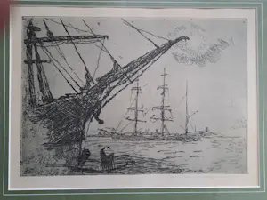 Antoon Derkzen van Angeren - Havengezicht kopen? Bied vanaf 50!