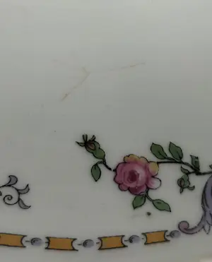 Royal Limoges - Porcelaine Limoges - Fruittest met onderbord kopen? Bied vanaf 25!