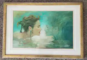 Buy Walt de Rijk - Pastel "Nimfen"? Bid from 200!
