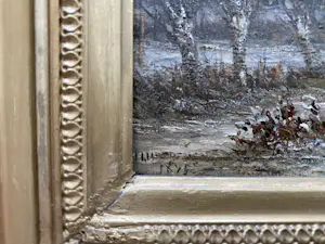 Jan Heppener - Arrenslee in winterlandschap kopen? Bied vanaf 100!