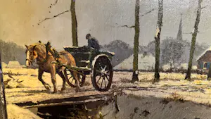 Fons Verstraeten - Winterlandschap kopen? Bied vanaf 400!