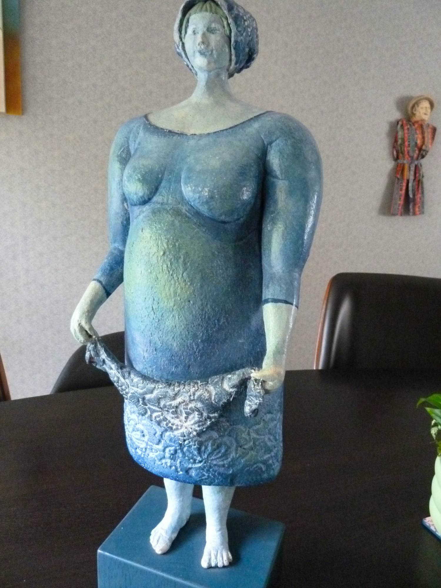 Onbekend - Elegante Dame gemaakt in vintage tijd jaren “70 verkocht voor € 10!