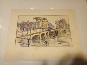 Jan Korthals - Magere brug. kopen? Bied vanaf 70!