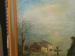 Onbekend - Soldaten met paarden op afgelegen plek bij graf kopen? Bied vanaf 60!