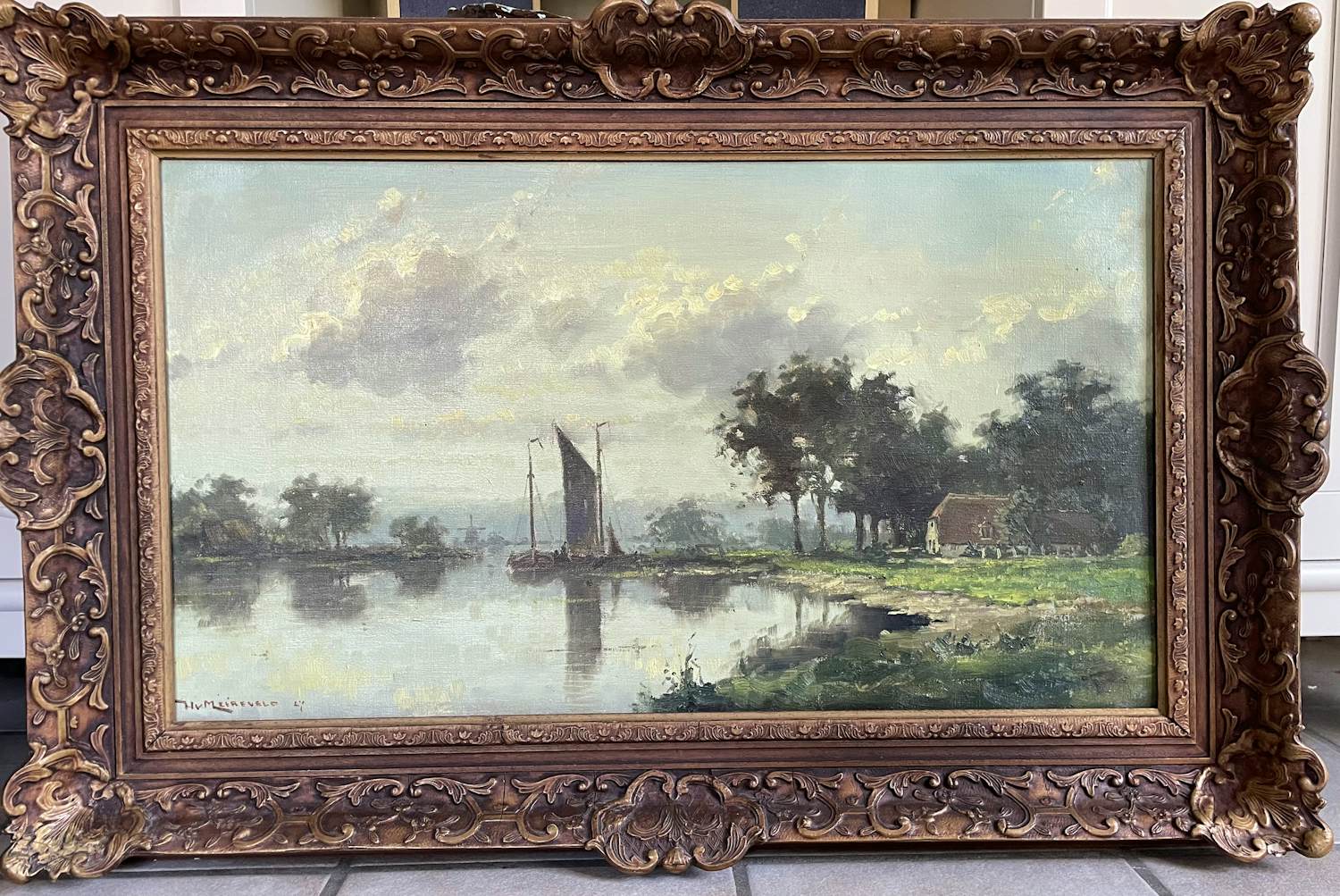 Onbekend - Vrachtschepen op een binnenrivier in Nederland kopen? Bied vanaf 85!