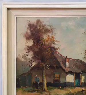 Onbekend - Nederlands landschap. kopen? Bied vanaf 80!