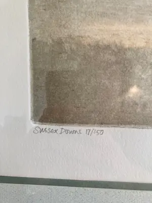Niet of onleesbaar gesigneerd - Sussex Downs (door C. Bygraves) kopen? Bied vanaf 1!