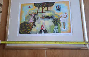Hollie Witteveen - Zomeravond ingelijst schilderij prachtige staa kopen? Bied vanaf 50!