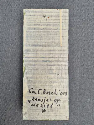 Lou ten Bosch - Houten blok (krasjes op de ziel) kopen? Bied vanaf 35!