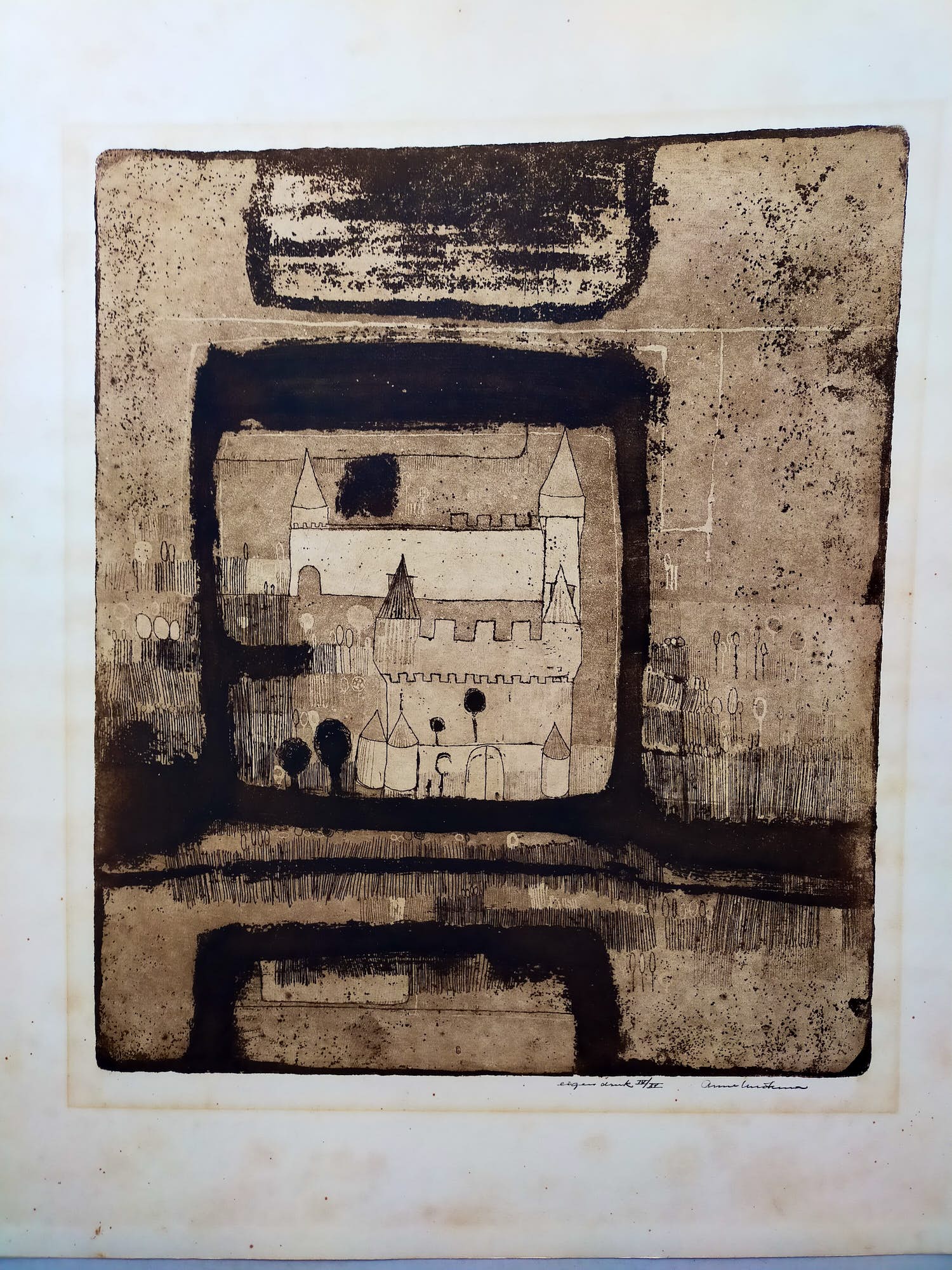 Anne Huitema - zonder titel ( kasteel) kopen? Bied vanaf 25!