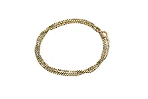 Goud - Een Venetiaans schakelcollier, 14 kt Hollands gekeurd kaufen? Bieten Sie von 495!