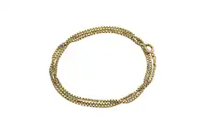 Goud - Een Venetiaans schakelcollier, 14 kt Hollands gekeurd vendu pour 495€ !