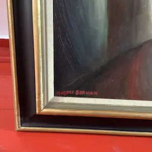 Hubert Bekman - Wandelaar op bospad kopen? Bied vanaf 300!