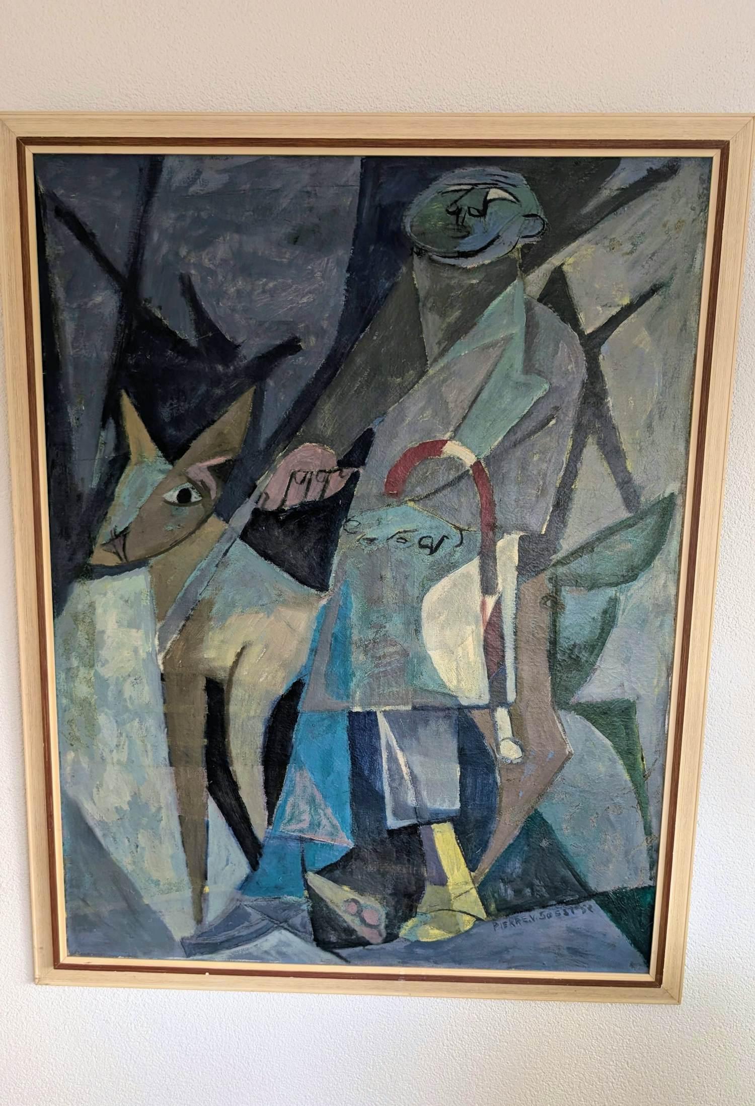 Pierre van Soest - Blinde man (met drie voorstudies) kopen? Bied vanaf 1495!