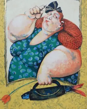 Ada Breedveld - Vrouw met Vis kopen? Bied vanaf 45!