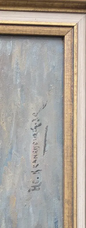 Hendrik Cornelis Kranenburg - De Magere Brug in Amsterdam. kopen? Bied vanaf 175!