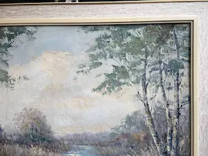 Niet of onleesbaar gesigneerd - heidelandschap kopen? Bied vanaf 1!