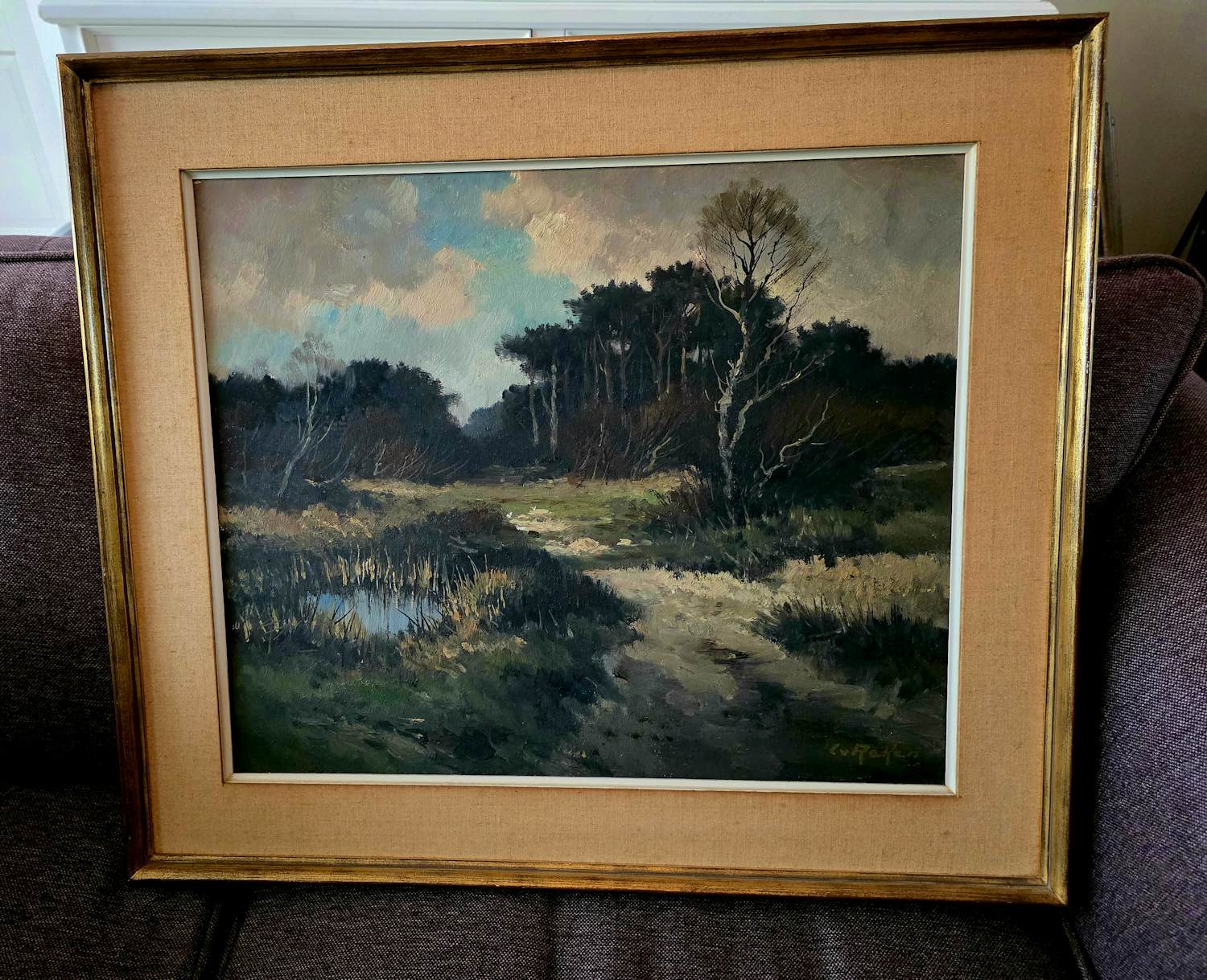 Conrad van Reken - Landschap Heide/bos kopen? Bied vanaf 25!