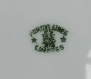 Royal Limoges - Porcelaine Limoges - Fruittest met onderbord kopen? Bied vanaf 25!