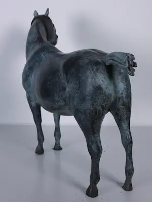 Brons (Onbekend) - Paard met masker kopen? Bied vanaf 350!