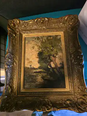 Willem van Dort (sr.) - Landschap verkocht voor € 150!