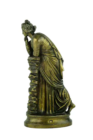 AcheterBrons (Onbekend) - Antiek bronzen beeld van Polyhymnia? Enchérissez de 375!