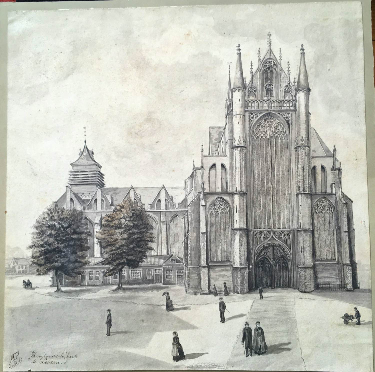 Onbekend - Hooglandsche kerk te Leiden kopen? Bied vanaf 35!